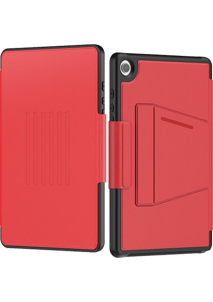 Samsung Galaxy Tab A9+ SM-X210 / X216 / X218 Kickstand Case Card Slot Tablet Deri Kapak (Yurt Dışından)