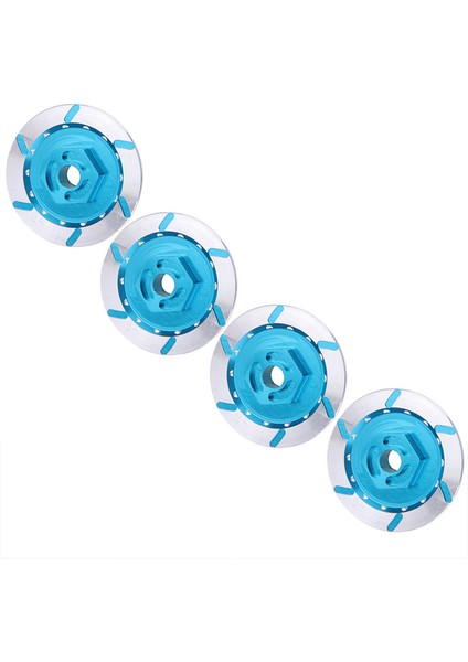 4 Adet Fren Diski Metal 12MM Rc 1/10 Araba Sinek Balık Uck Mavi (Yurt Dışından) fiyatları
