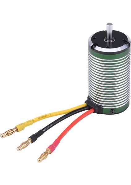 1/10 Uzaktan Kumandalı Araba Için 4 Kutuplu Metal Motor 5mm Şaft (3600KV) (Yurt Dışından)