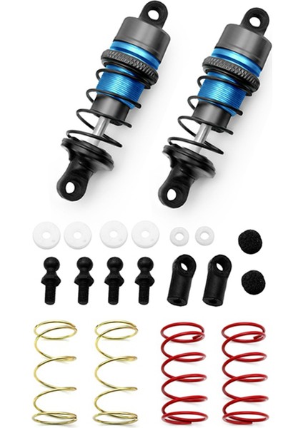 1/10 Metal Hidrolik Amortisörler Rc Uzaktan Kumandalı Araba Kırmızı (Yurt Dışından) fiyatları