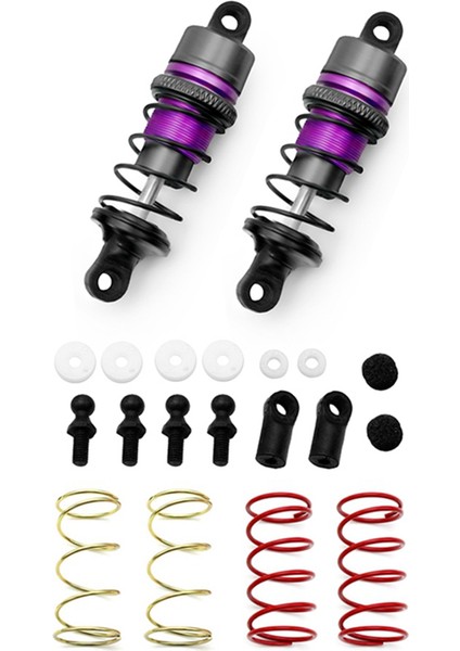 1/10 Metal Hidrolik Amortisörler Rc Uzaktan Kumandalı Araba Kırmızı (Yurt Dışından) fırsatları