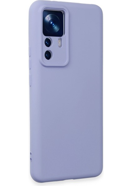 Xiaomi Mi 12T Pro Kılıf Nano Içi Kadife Silikon - Lila 300099 fiyatları
