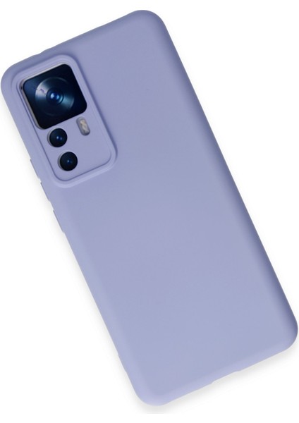 Xiaomi Mi 12T Pro Kılıf Nano Içi Kadife Silikon - Lila 300099 modelleri