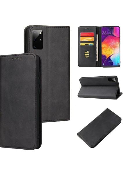 Samsung Galaxy S20 Artı Deri Kart Sahibinin ile Folio Flip Case Telefon Kılıfı (Yurt Dışından)