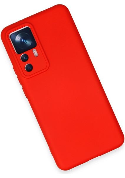 Xiaomi Mi 12T Pro Kılıf Nano Içi Kadife Silikon - Kırmızı 300099 modelleri