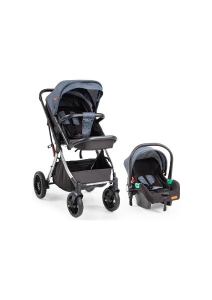 BABY2GO Lotus 2440 Travel Sistem Bebek Arabası Yeşil