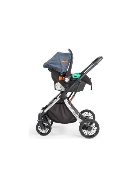 BABY2GO Lotus 2440 Travel Sistem Bebek Arabası Yeşil