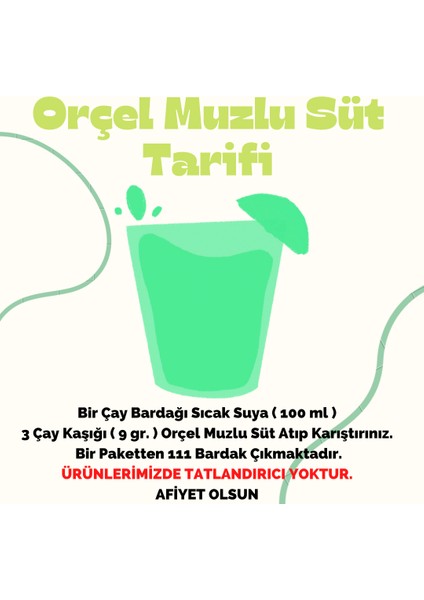 Salep + Nane Limon + Muzlu Süt + Karadut 4 x 1 kg