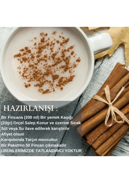 Salep + Nane Limon + Muzlu Süt + Karadut 4 x 1 kg