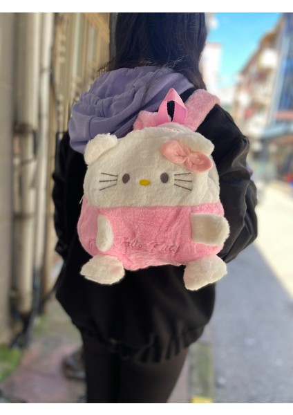 Hello Kitty Sırt Çantası 30 cm Peluş