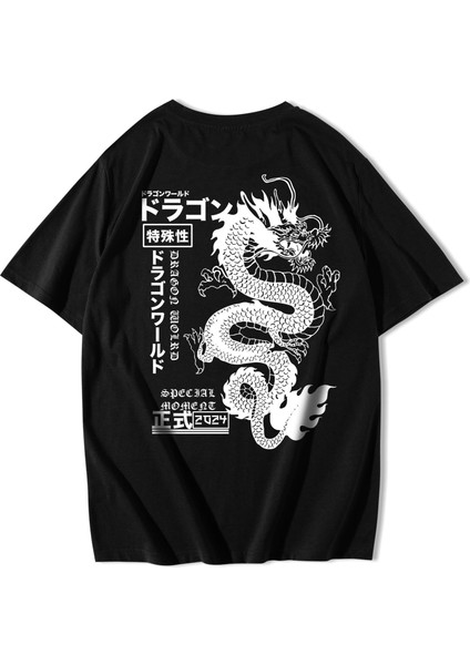 Oversize Dragon World T-Shirt