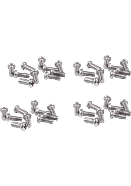 40 Parça Bilgisayar Tv LCD Monitör Stand Braketi Montaj Vidası M4X10MM (Yurt Dışından) fiyatları