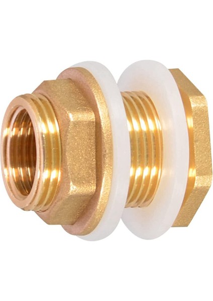 Xhhdqes Prinç Bölme Bağlantısı, 3 Takım 1/2ın Dişi 3/4ın Erkek Prinç Su Deposu Konektörü Dişli Silikon Halkalar ile (Yurt Dışından) modelleri