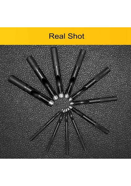 11 Adet Yuvarlak Delik Nch Seti Saat Kayışı, Deri, Conta Kemer, Kumaş, Kanvas Giysiler, Kuşgözü (1-10MM) Yuvarlak Içi Boş Delik Nch Kesici Alet (Yurt Dışından) indirimleri
