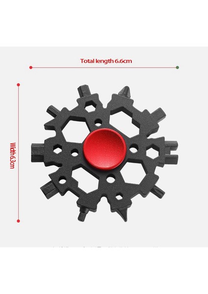 Erkekler Için Çoklu Alet-1 x Snowflake Çok Fonksiyonlu Alet 1 x Çok Fonksiyonlu Alet Kartı-Siyah&mavi Gümüş (Yurt Dışından) modelleri