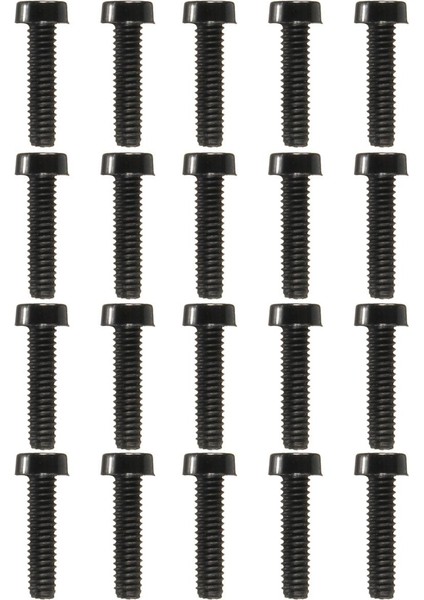 20 Adet Yuvarlak Naylon Vida Phillip Plastik Vida Tava Başlı Cıvata 8mm (Yurt Dışından) fiyatları