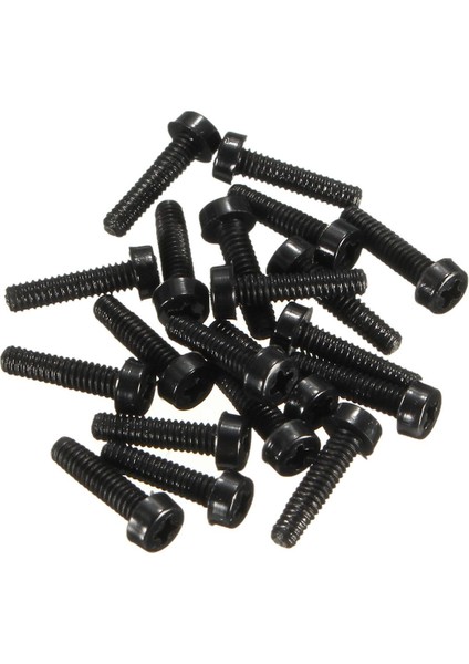 20 Adet Yuvarlak Naylon Vida Phillip Plastik Vida Tava Başlı Cıvata 8mm (Yurt Dışından) modelleri