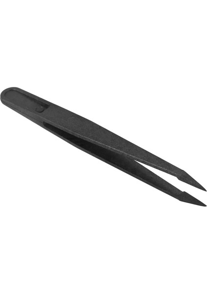 Namuny 40 Adet Siyah Plastik Uçlu Başlık Anti Statik Cımbız 12CM Uzunluk (Yurt Dışından)