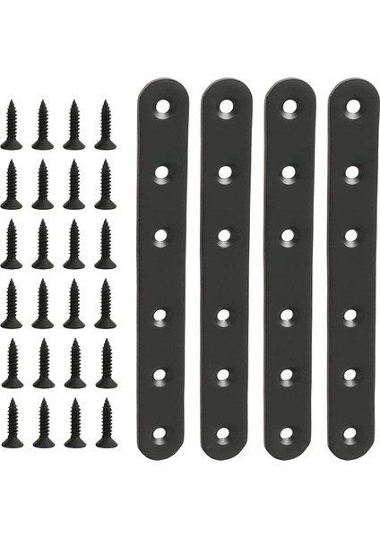 Ahşap Metal Onarım Birleştirme Braketi Için Düz Braket Tamir Plakası (Yurt Dışından)