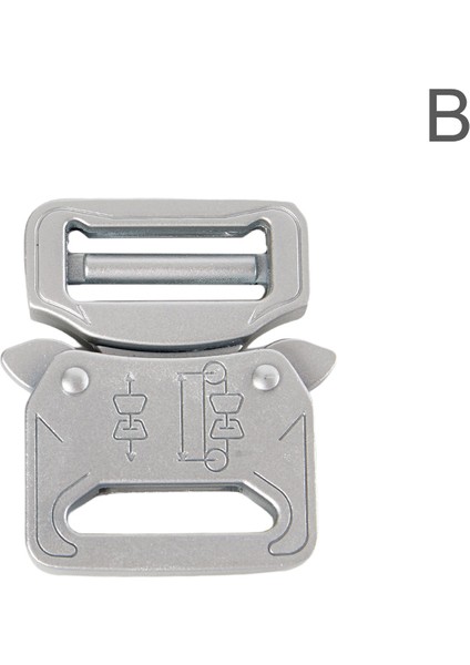 27MM Kemer Tokası Metal Hızlı Yan Serbest Bırakma Tokaları Kobra Toka Kemer Güvenliği Güçlü Kanca Klipleri Dıy Açık Bagaj Erişimi (Yurt Dışından)