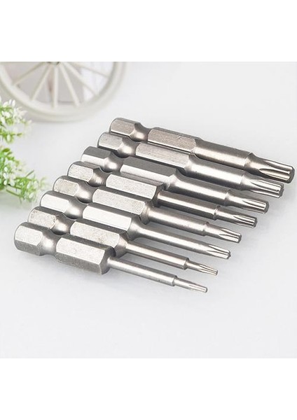 Adet Manyetik 0.25 Inç Kolu Sabotaj Yıldız Torx Soket Tornavidalar Alet Seti (Yurt Dışından) fiyatları