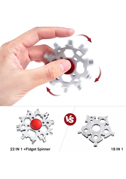 Erkekler Için Çoklu Alet-1 x Snowflake Çok Fonksiyonlu Alet 1 x Çok Fonksiyonlu Alet Kartı-Siyah&mavi Siyah (Yurt Dışından) fiyatları