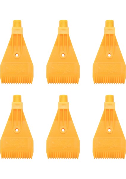 6x 1/4bsp Erkek Konu Abs Tek Delikli Hava Üfleme Düz Jet Nozul Sarı (Yurt Dışından) indirimleri