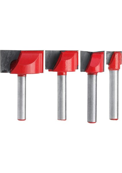 4 Adet Gravür Ucu Ahşap Cnc Freze Uçları 10/15/22/30MM Freze Kesici (Yurt Dışından)