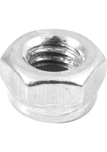 M6X1MM Metrik Paslanmaz Çelik Naylon Insert Kilitli Altıgen Somunlar 30 Adet (Yurt Dışından)