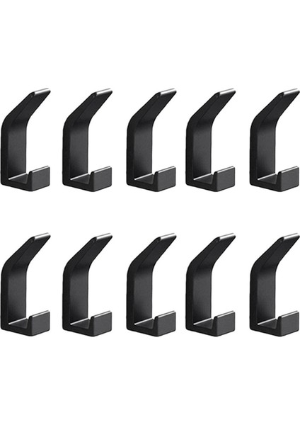 Ncanruı 10 Adet Banyo Kanca Kendinden Yapışkanlı Havlu Saklama Askı Kancası Mutfak Duvar Gadget Wc Banyo Aksesuarları (Yurt Dışından)