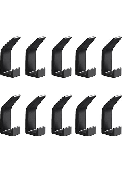 Ncanruı 10 Adet Banyo Kanca Kendinden Yapışkanlı Havlu Saklama Askı Kancası Mutfak Duvar Gadget Wc Banyo Aksesuarları (Yurt Dışından)