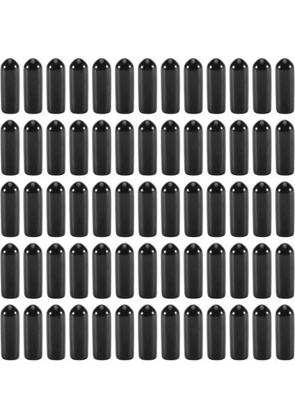 400 Adet Kauçuk Uç Kapakları 4mm Id Pvc Yuvarlak Boru Cıvata Kapatma Başlığı Vida Konu Koruyucuları Siyah (Yurt Dışından) modelleri