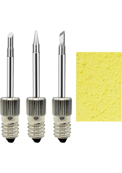 3pcs Kaynak Lehimleme Uçları Dişli Lehimleme Kafası (Gümüş) (Yurt Dışından)