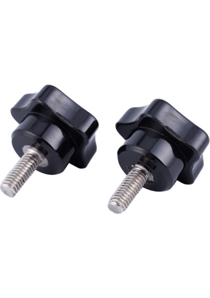 Flyeer M6 x 15MM Erkek Dişli Vida Yıldız Başlı Kilitleme Vidası Kolu Siyah 2 Adet (Yurt Dışından) indirimleri