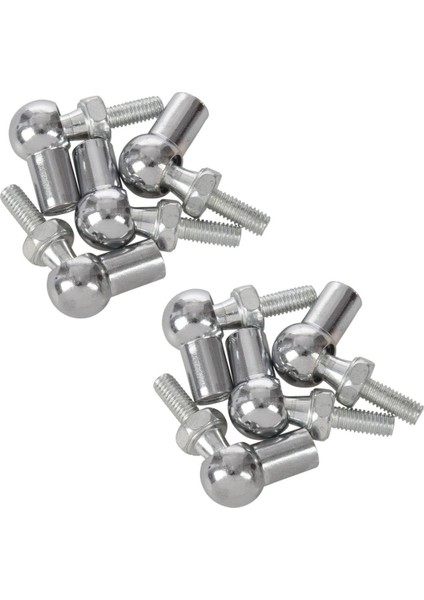 Nxfdsıoz 6mm Erkek Dişi Konu L Şekilli Rotil Rot Uçlu Rulmanlar 8 Adet (Yurt Dışından)