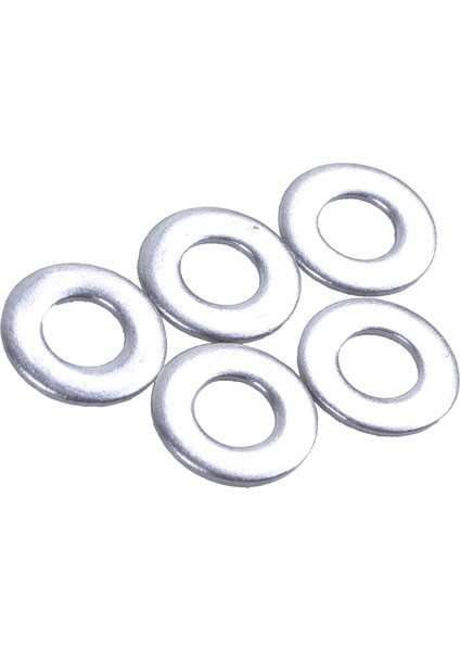 Quanbu M3X6MMX0.5MM Paslanmaz Çelik Yuvarlak Düz Pul Cıvata Vidası Için 100 Adet (Yurt Dışından)