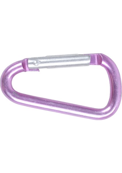 Pembe Alüminyum Alaşımlı D Şeklinde Yaylı Kapı Kapatma Karabina (Yurt Dışından)