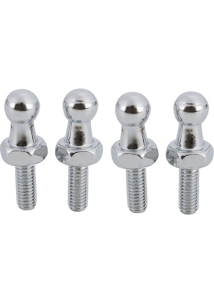 Fs-4 Adet 10 mm Bilyalı Saplama Cıvatası M6 Gaz Dikme Struts Top Uçlu Cıvata Kaput Std - 2 Adet M6 ve 2 Adet M8 (Yurt Dışından) fiyatları