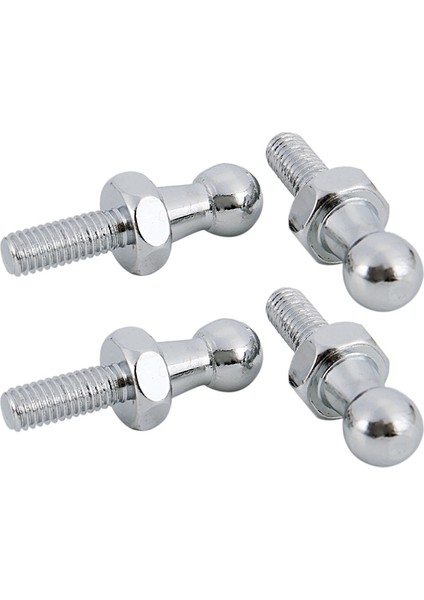 Fs-4 Adet 10 mm Bilyalı Saplama Cıvatası M6 Gaz Dikme Struts Top Uçlu Cıvata Kaput Std - 2 Adet M6 ve 2 Adet M8 (Yurt Dışından) modelleri