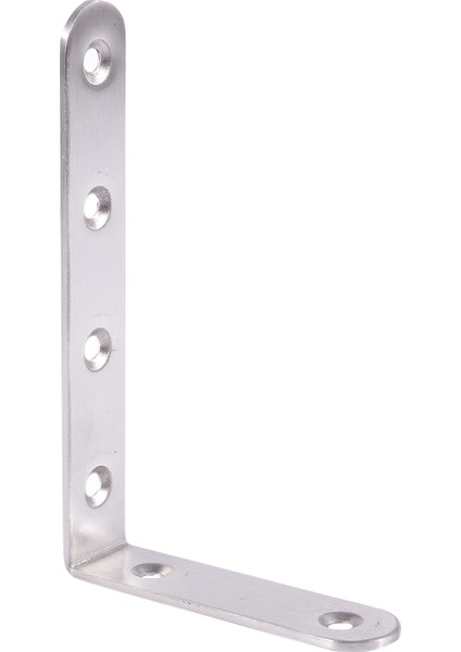 Quanbu 125X75MM L Şekli Paslanmaz Çelik Raf Köşe Desteği Köşebent (Yurt Dışından)