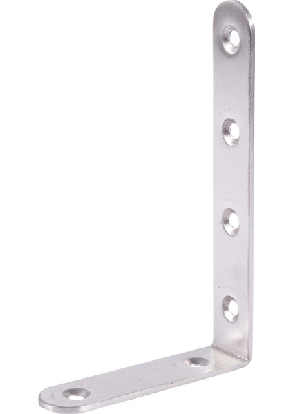 Quanbu 125X75MM L Şekli Paslanmaz Çelik Raf Köşe Desteği Köşebent (Yurt Dışından)