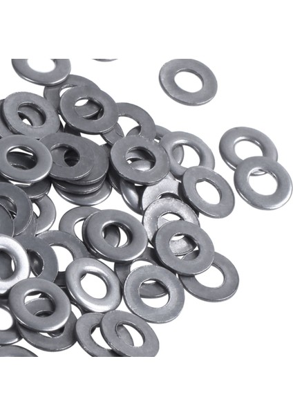 400 Adet M3 3 mm Metrik 304 Paslanmaz Çelik Düz Pul (Yurt Dışından)