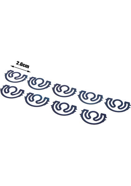 10 Adet Mekik Yaylı Sac Endüstriyel Dikiş Makineleri 2.1cm/2.6cm (Yurt Dışından)