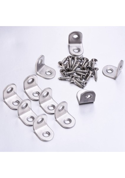 10 Paket 20 x 20 mm Köşe Braketi ve Masa ve Sandalye Sabitleme Için 20X Vidalı Köşe Braketi (Yurt Dışından) indirimleri