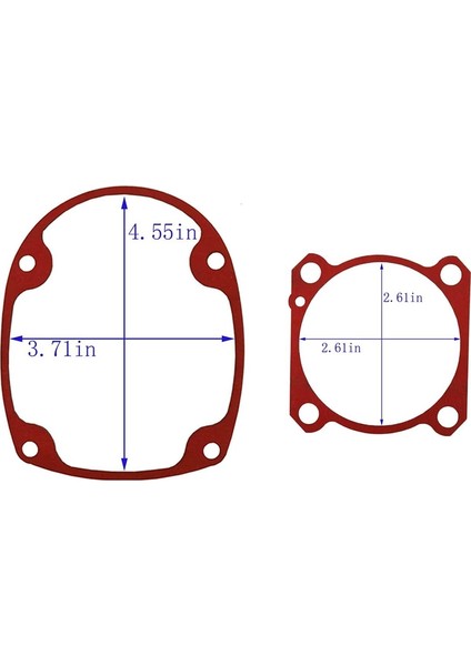 Twexqny 877325 ve 877334 Hitachi Çerçeveleme ve NR83A2 NR83A3 Için Satış Sonrası Conta (6 Paket) (Yurt Dışından) fiyatları