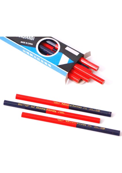 Marker Kalem-10 x Ağaç Işleme Kalemleri-Kırmızı Mavi (Yurt Dışından) fiyatları