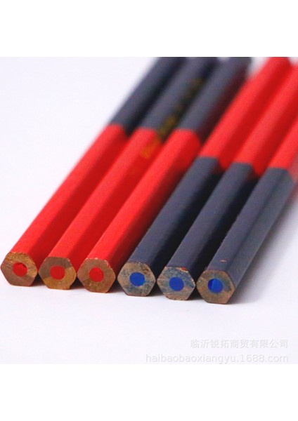 Marker Kalem-10 x Ağaç Işleme Kalemleri-Kırmızı Mavi (Yurt Dışından) fırsatları