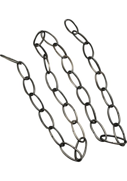 Quanbu 1m Ağır Hizmet Zinciri Vintage Avize Asılı Lamba, Inci Siyahı (Yurt Dışından)