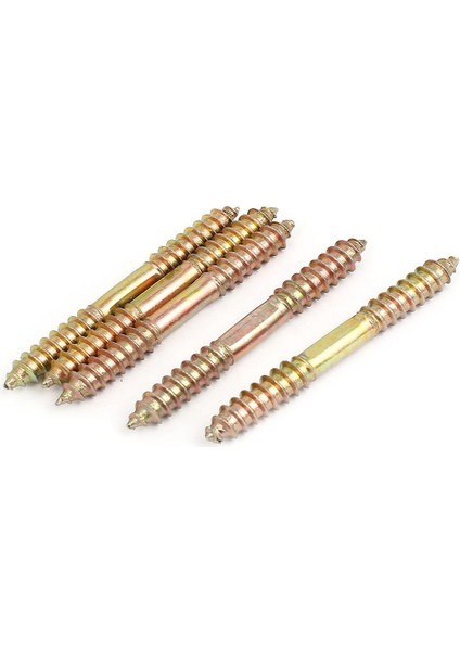 Flyeer M8 x 70MM Çift Uçlu Ahşap - Ahşap Mobilya Sabitleme Dübel Vidası 5 Adet (Yurt Dışından) modelleri