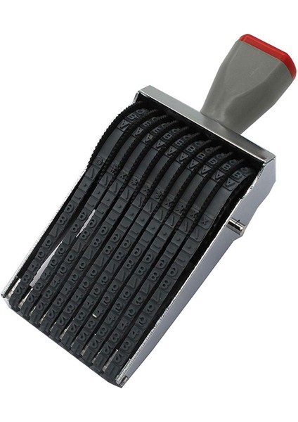 Çok Amaçlı 10 Haneli Alfabe Haddeleme Lastik Damga Ingilizce Mektup Numarası Kabartma Dıy Scrapbooking Rulo Kırtasiye (Yurt Dışından)